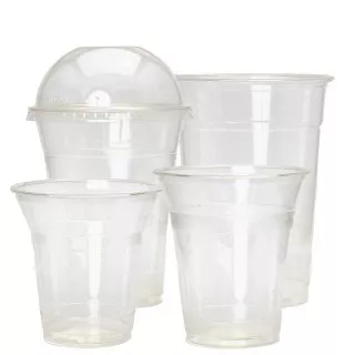 PLA Biodegradable Smoothie Cups & Lids - Coffee Supplies